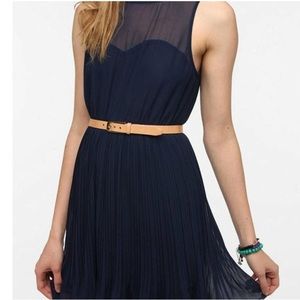 Urban Outfitters Pins & Needles Blue Chiffon Dress
